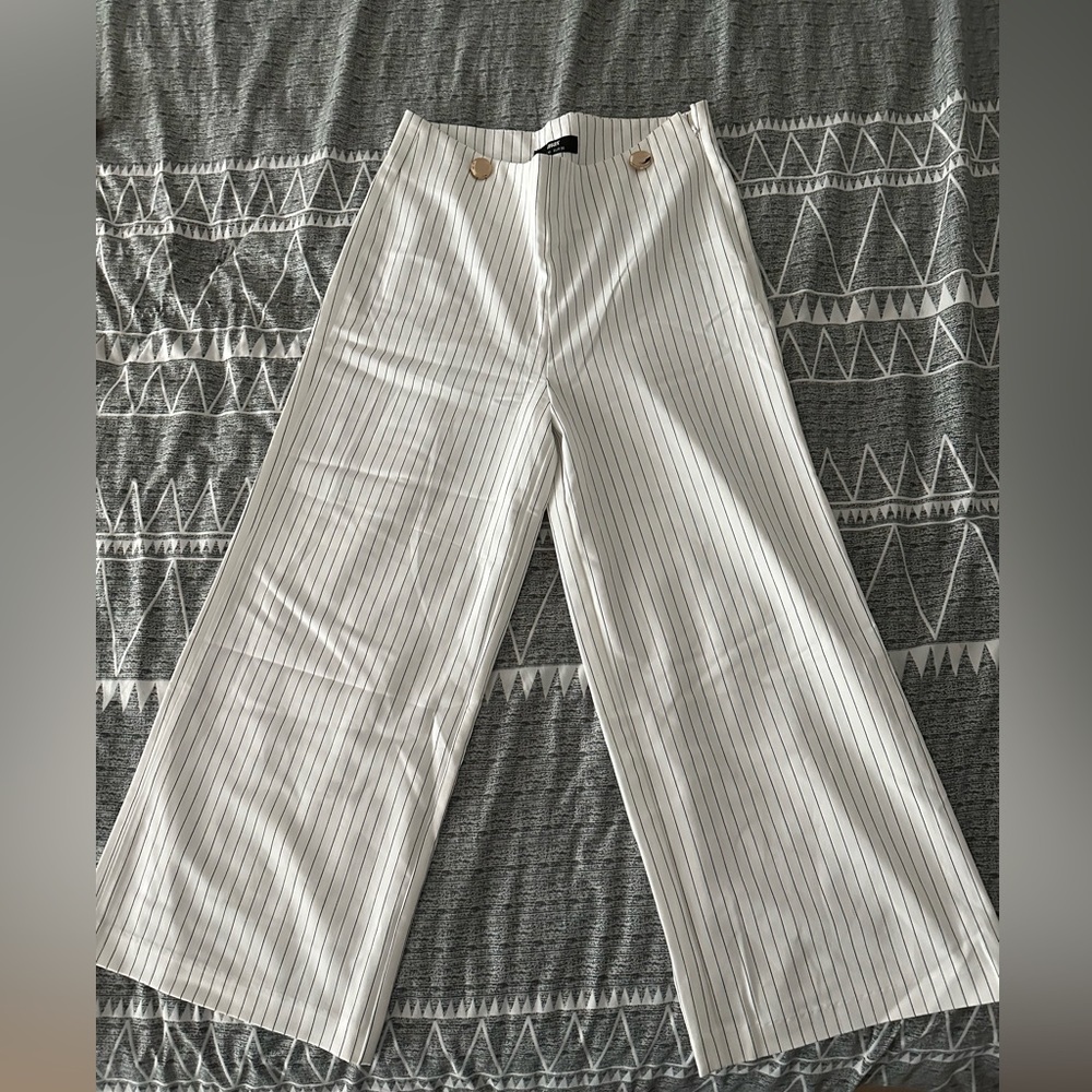 White culottes NWOT